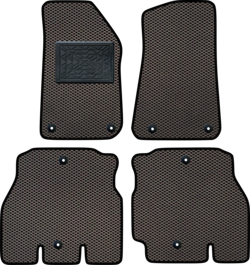 Tappetini gomma EVA per Jeep Wrangler (JL) 5 porte (anche 4xe Plug in Hybrid) 2018-