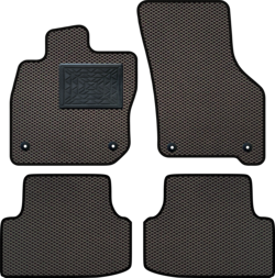 Tappetini gomma EVA per Audi A3 (8Y) MHEV / TFSI / TFSIe 08.2020-