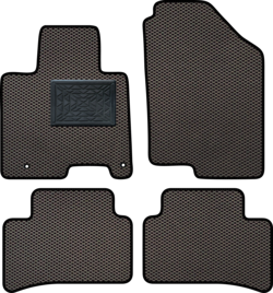 Tappetini gomma EVA per Hyundai Tucson III Mild Hybrid 48V / Benzina / Diesel 2021-