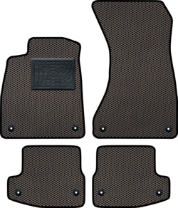 Tappetini gomma EVA per Audi A5 (F57) Cabrio 05.2017-02.2020