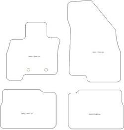 Tappetini gomma EVA per Jaecoo 7 Plug-in Hybrid 2025-
