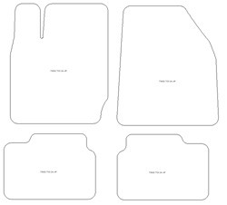 Tappetini gomma EVA per Leapmotor T03 2024-