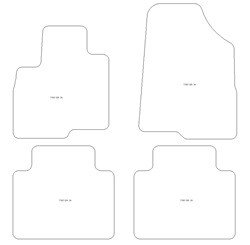 Tappetini gomma EVA per Tiger Six 2024-