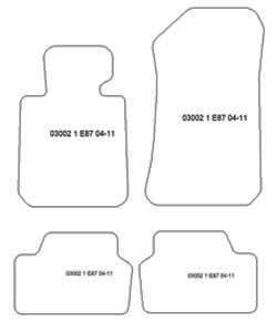 es. tappeto guidatore MTM One