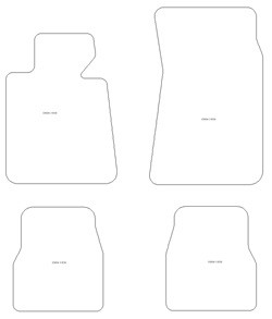 Tappetini auto per BMW Serie 3 (E30) Touring 1982-1992
