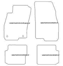 es. tappeto guidatore MTM One