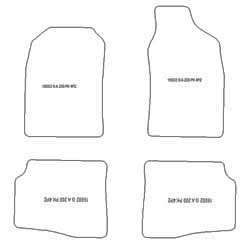 Tappetini per Gonow GA200 - MTM One