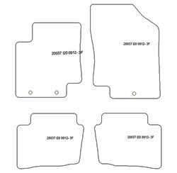 Tappetini auto per Hyundai i20 09.2012-11.2014