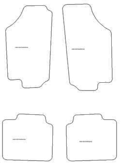 Tappetini per Lancia Delta HPE 1995-1999 MTM One