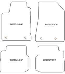 Tappetini per Lancia Delta III 2008-2014 MTM One