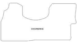 Tappetini auto per Mercedes Sprinter van 2006-2017