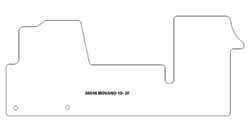 Tappetini per Opel Movano 2010-2021 MTM One