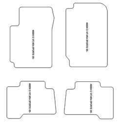 Tappetini per Suzuki Grand Vitara II 5 porte 2005-2015 MTM One