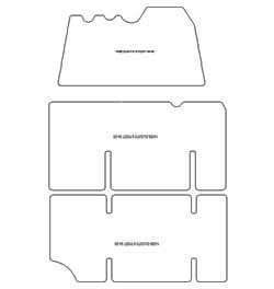 Tappetini per Fiat Ducato bus 1994-2006 MTM One