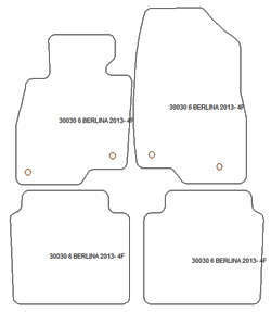 Tappetini per Mazda 6 III 01.2013- MTM One