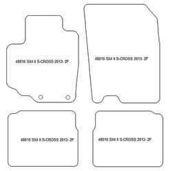 Tappetini auto per Suzuki SX4 / S-Cross II 09.2013-2019