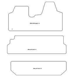 Tappetini per Citroen Jumpy bus 2007-2016 MTM One