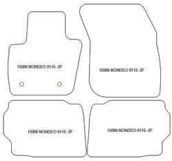 Tappetini per Ford Mondeo Turnier (anche Hybrid) 01.2015-04.2022 MTM One