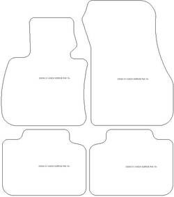 Tappetini per BMW X1 (F48) (anche Plug-in Hybrid) 2015-10.2022 MTM One