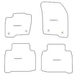 Tappetini auto per Ford Galaxy III 2015-