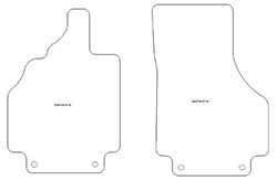 Tappetini per Audi R8 2007-2015 MTM One