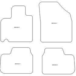 Tappetini auto per Suzuki Ignis III 01.2017-