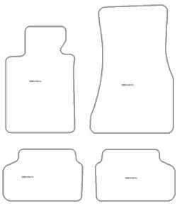 Tappetini auto per BMW Serie 5 (G30) (anche Plug-in Hybrid) 02.2017-09.2023