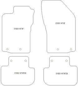 es. tappeto guidatore MTM One