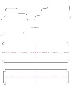 Tappetini per Citroen Spacetourer / e-SpaceTourer (electric) 2016- MTM One