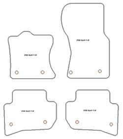 Tappetini per Land Rover Range Rover Velar (anche Plug-in Hybrid / Mild Hybrid) 09.2017- MTM One