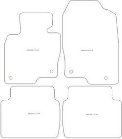 Tappetini per Mazda CX-5 (KF) 07.2017- MTM One