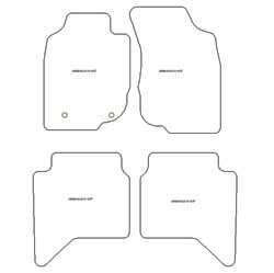 Tappetini per Toyota Hilux 4 porte 2012-2015 MTM One