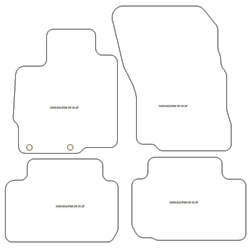 Tappetini per Mitsubishi Eclipse Cross 01.2018- MTM One