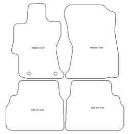 Tappetini per Subaru XV II (anche e-Boxer) 2018-2024 MTM One
