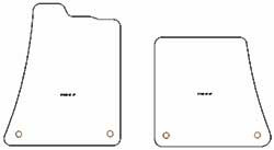 Tappetini auto per Alfa Romeo 4C 2013-