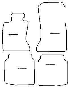 Tappetini per BMW Serie 7 (F02) long (anche X-Drive) 2008-2015 MTM One