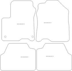 Tappetini per Hyundai Kona Electric 2018-08.2023 MTM One