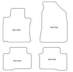 Tappetini per SsangYong Tivoli 2018- MTM One