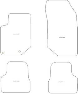Tappetini per Peugeot 208 2019- MTM One