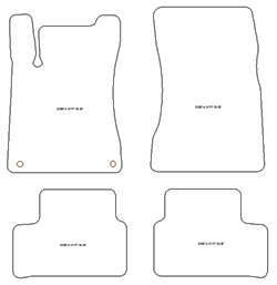 Tappetini auto per Mercedes GLB (X247) 2020-