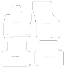 Tappetini per Cupra Formentor e-Hybrid / Plug-in Hybrid 09.2020- MTM One