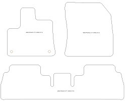 Tappetini per Toyota Proace City Verso / Proace City verso Electric 2020- MTM One