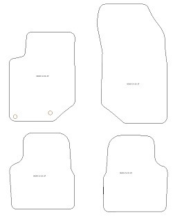 Tappetini per Citroen C4 III 2020- MTM One
