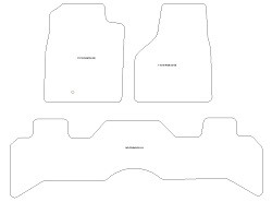 Tappetini auto per Dodge Ram 2002-2008