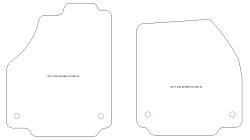 Tappetini auto per Ferrari 458 Spider 2011-2015 one