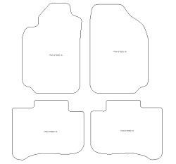 Tappetini auto per Great Wall Steed 2018- one