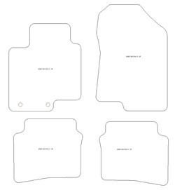 Tappetini auto per Hyundai Bayon 2021- one