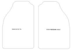 Tappetini auto per Ligier M.GO 6 2019- one