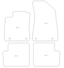 Tappetini auto per MG ZS 12.2021-2024