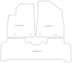 Tappetini auto per MG Marvel R 2021- one